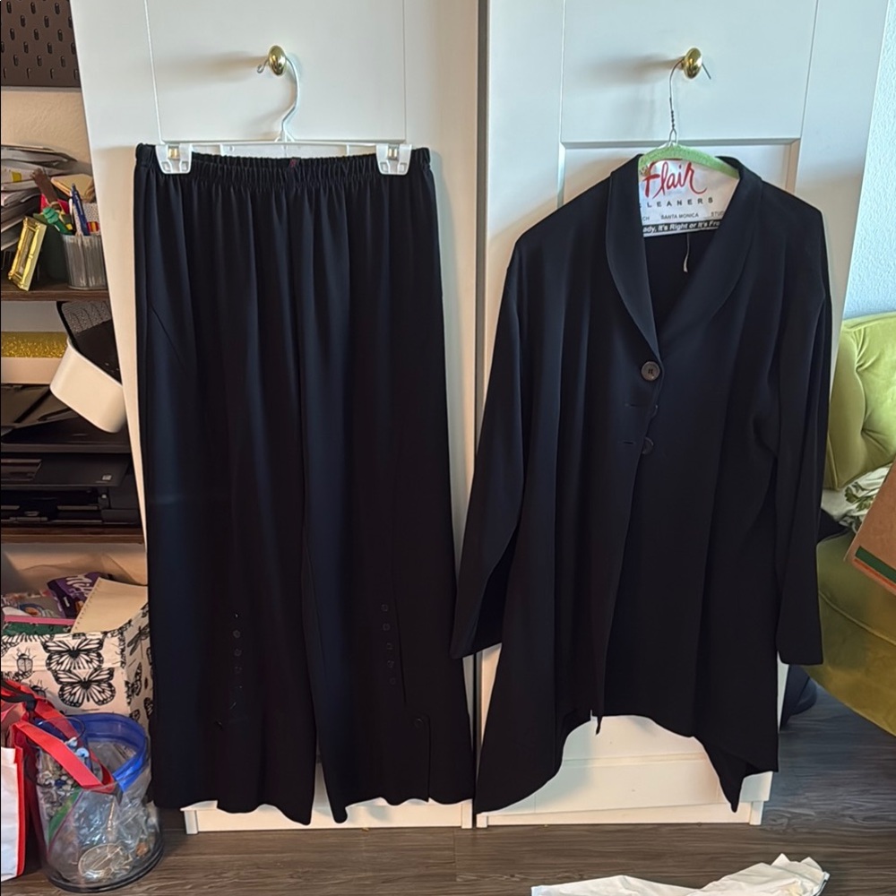 Women's Black Pantsuit